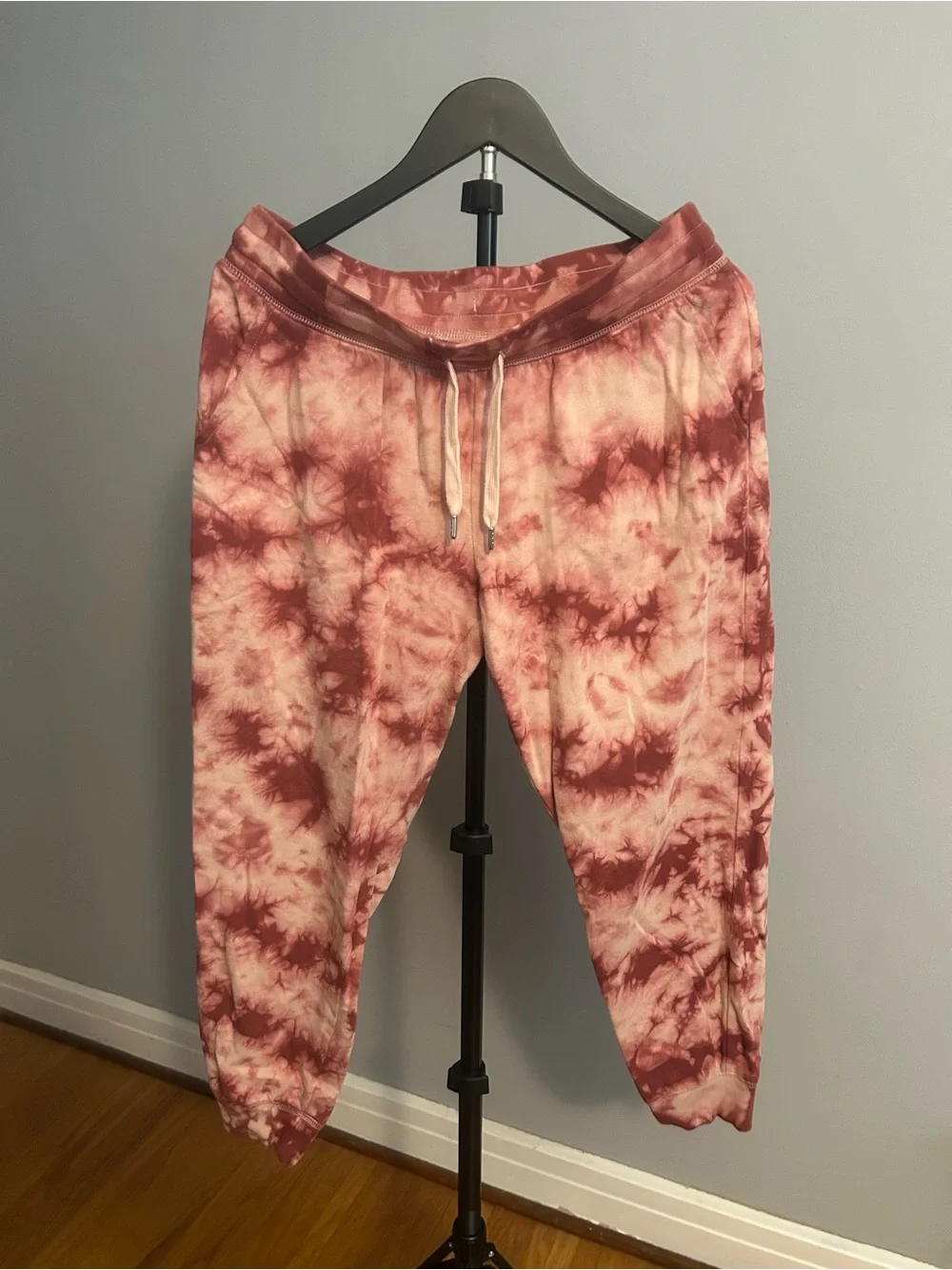 Old Navy Pink Tie-Dye Crewneck Sweatshirt & Pants. Matching set-READ CAPTION